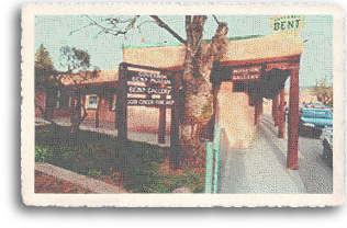 One of the most bustling areas in downtown Taos, New Mexico is Bent Street, with its many local shops and restaurants. The Governor Bent House and Museum (circa 1840s) is one of neighborhood’s highlights, and yet another good example of the authentic adobe architecture of Northern New Mexico.